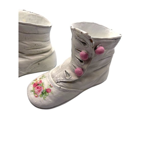 High Button Baby Shoes Decor, figurines - Picture 5 of 12